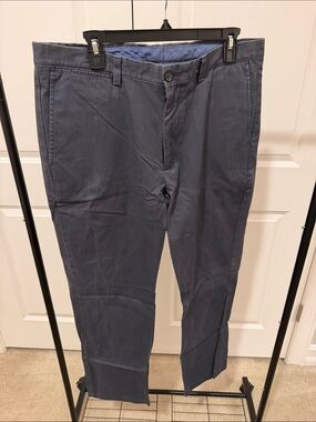 Men's Johnston & Murphy Navy Blue Chino Pants 36x30